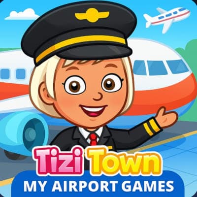 Tizi Town – My Airport Games - Gameplay