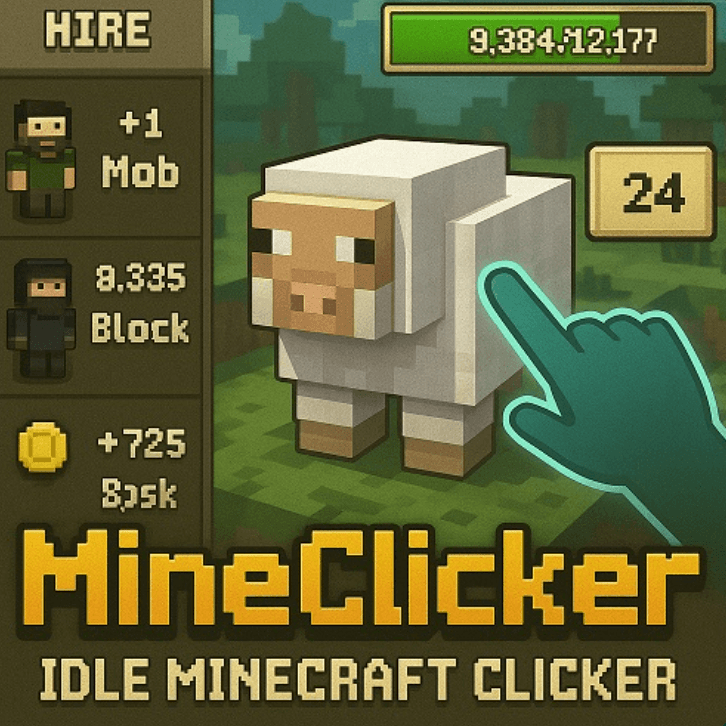 MineClicker: Idle Minecraft Clicker